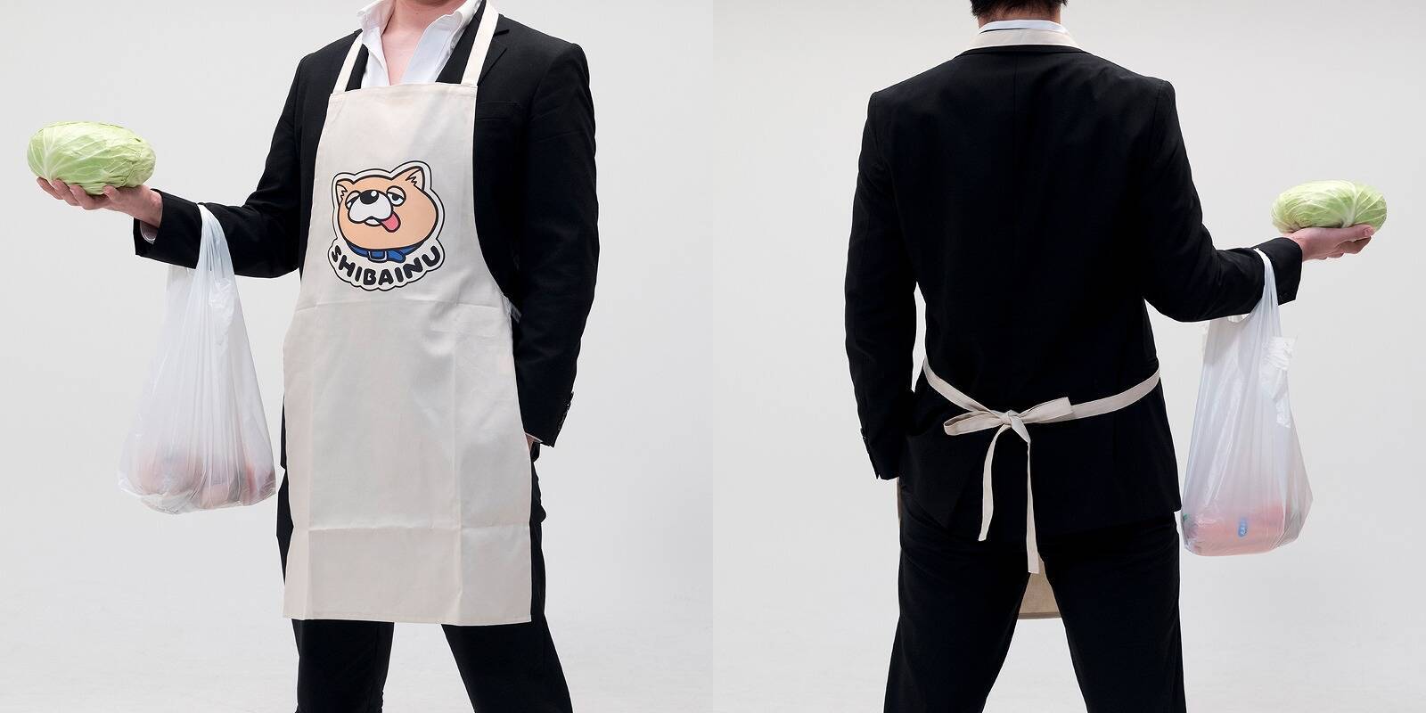 『極主夫道』家事がはかどっちゃう！？専業主夫・龍が使用しているエプロン＆エコバッグが登場！描き下ろしイラスト使用のアクキーも