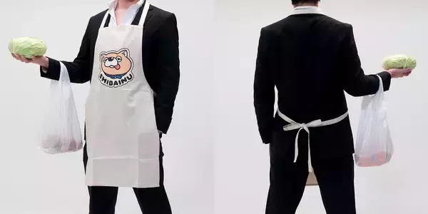 「『極主夫道』家事がはかどっちゃう！？専業主夫・龍が使用しているエプロン＆エコバッグが登場！描き下ろしイラスト使用のアクキーも」の画像