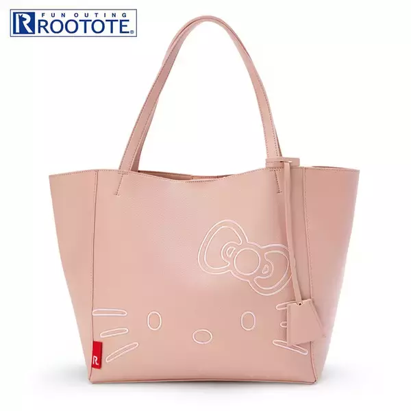 「『サンリオ』×「ROOTOTE」コラボバッグ登場！外側についたポケットが便利で衛生的なエコバッグに注目」の画像