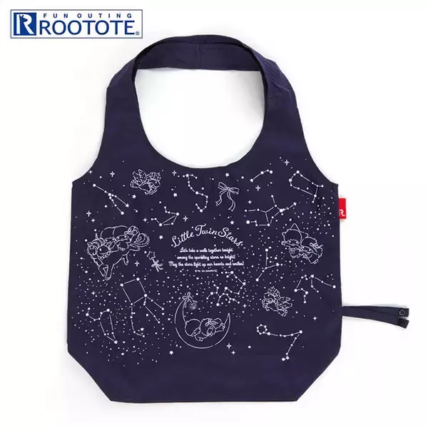 「『サンリオ』×「ROOTOTE」コラボバッグ登場！外側についたポケットが便利で衛生的なエコバッグに注目」の画像