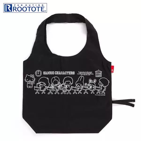 「『サンリオ』×「ROOTOTE」コラボバッグ登場！外側についたポケットが便利で衛生的なエコバッグに注目」の画像