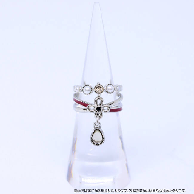 『アイナナ』ŹOOĻ記念日2019の衣装をイメージした2連リング登場！雫型ストーン&衣装のえんじ色がアクセント