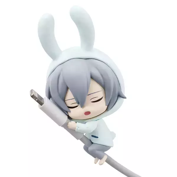 「『アイナナ』うさ耳・きつね耳パーカー&眠る姿が可愛い！断線予防できる「すやすや☆オン・ザ・ケーブル」が登場」の画像