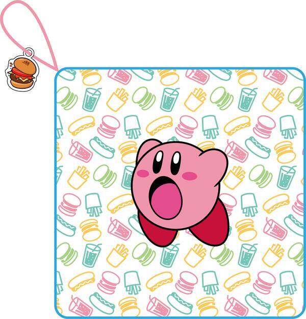 星のカービィ モスバーガー コラボ決定 ハンバーガーを吸い込むカービィのイラストを使用したおもちゃ 包装紙などが登場 年9月8日 エキサイトニュース