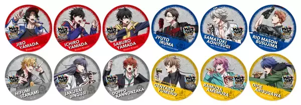 「『ヒプアニ』コラボカフェ開催決定！4ディビジョンやキャラクターをイメージしたフード・ドリンク・カフェ限定グッズが展開」の画像