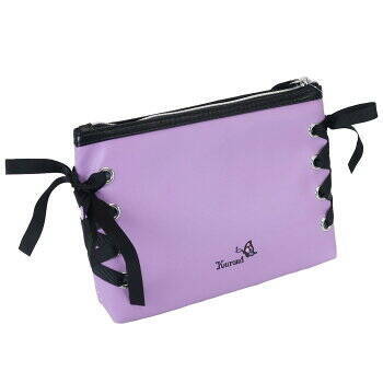 『サンリオ』シナモロール&クロミのコスメポーチが登場！レースアップやリボンが可愛い全6種