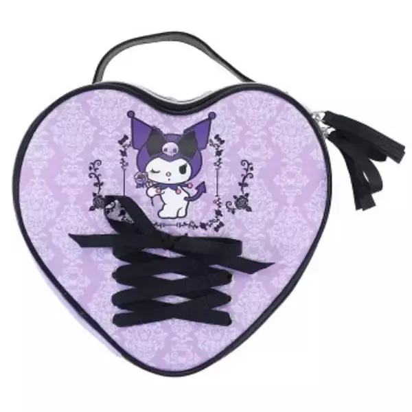 「『サンリオ』シナモロール&クロミのコスメポーチが登場！レースアップやリボンが可愛い全6種」の画像