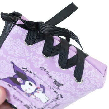 『サンリオ』シナモロール&クロミのコスメポーチが登場！レースアップやリボンが可愛い全6種