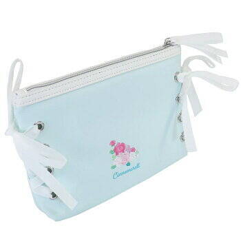 『サンリオ』シナモロール&クロミのコスメポーチが登場！レースアップやリボンが可愛い全6種