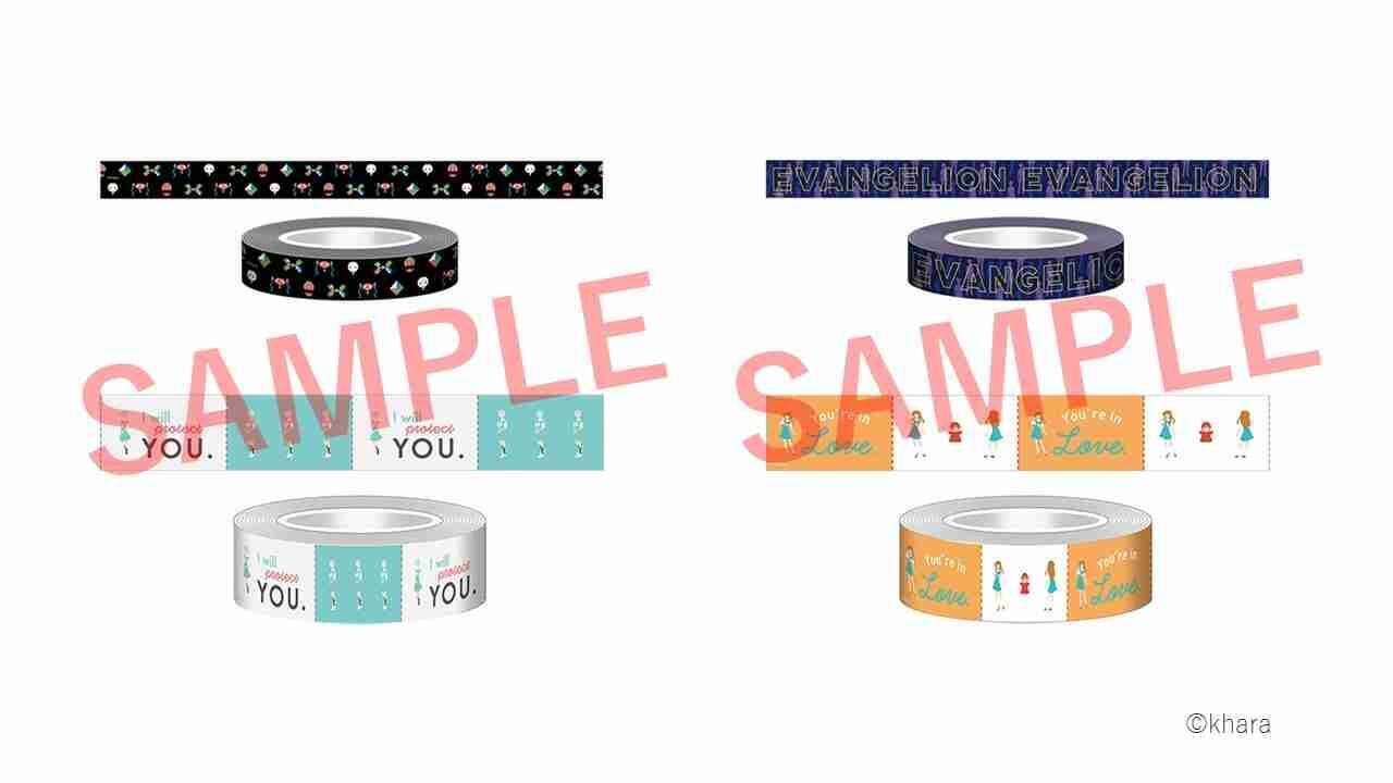 『エヴァンゲリオン』POP UP SHOP開催決定！刺繍Tシャツや線画を使用したスタイリッシュなアイテムが多数ラインナップ
