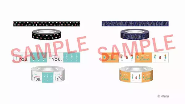 「『エヴァンゲリオン』POP UP SHOP開催決定！刺繍Tシャツや線画を使用したスタイリッシュなアイテムが多数ラインナップ」の画像