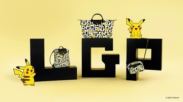 ピカチュウの電撃的な愛らしさが光る『ポケモン』x「ロンシャン」コラボコレクション販売決定！