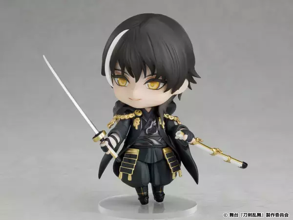 「『刀剣乱舞』刀ステ「義伝 暁の独眼竜」”黒い鶴丸国永”がねんどろいど化！」の画像