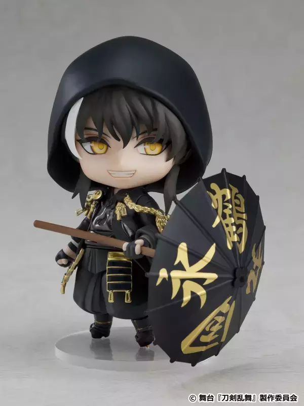 「『刀剣乱舞』刀ステ「義伝 暁の独眼竜」”黒い鶴丸国永”がねんどろいど化！」の画像