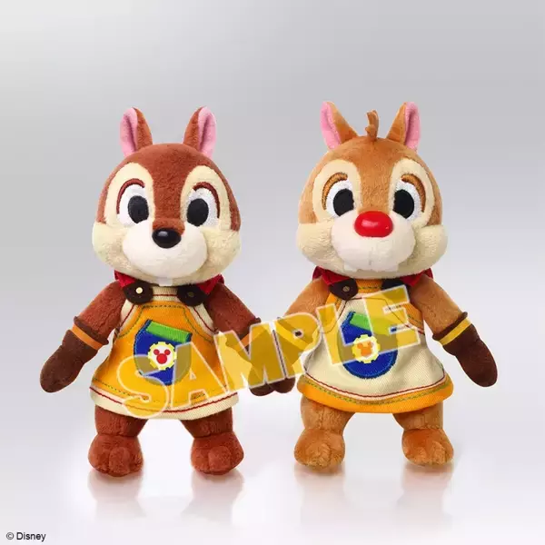 「「キングダム ハーツIII」ロクサス・シオン・アクセルの親友3人組、チップ＆デールのぬいぐるみが登場！そろえて並べたいかわいさ」の画像