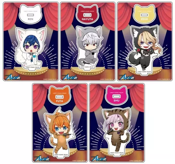 「『アルゴナビス』x「ナンジャタウン」10人のねこ衣装姿がキュートな描き下ろし公開！ミニゲーム・コラボフード・グッズが登場」の画像