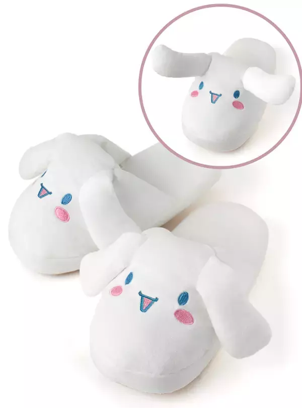 「「サンリオ」×「グレイル」歩くたびにお耳がぴょこぴょこ♪履き心地抜群のかわいすぎるコラボスリッパが登場」の画像