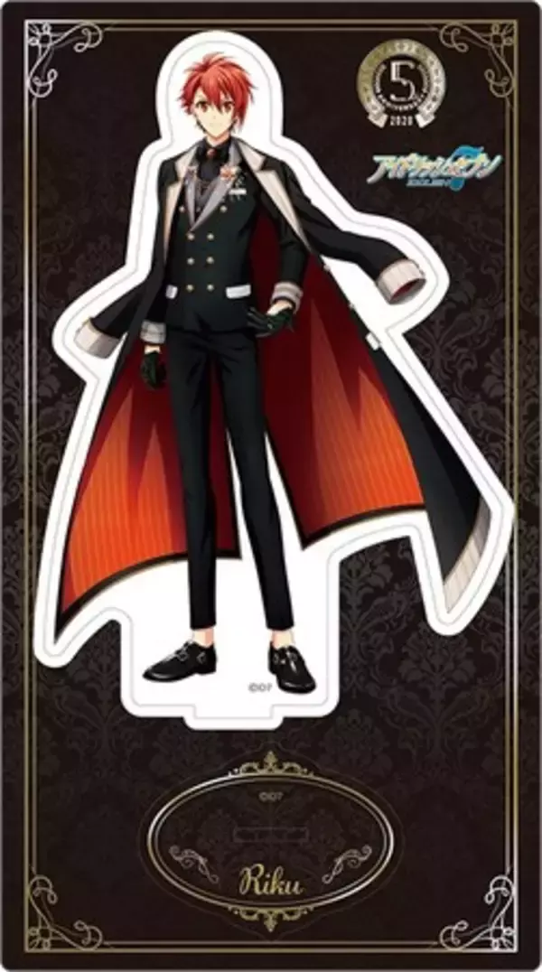 「『アイナナ』5周年フェアがアニメイトで開催！5周年ビジュアルを使用したノベルティ「フェスチケ風カード」&新作グッズが登場」の画像