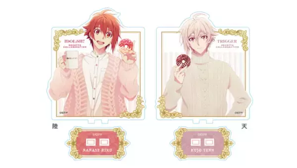 「『アイナナ Second BEAT!』x「DECOTTO」陸と天をイメージしたコラボドーナツ公開！ノベルティや限定商品も」の画像