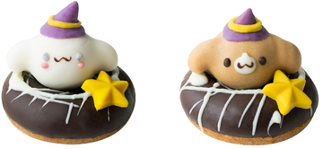 『サンリオ』シナモン＆カプチーノのハロウィーンドーナツが登場！かぼちゃ・むらさきいも使用の秋らしさ満点スイーツ