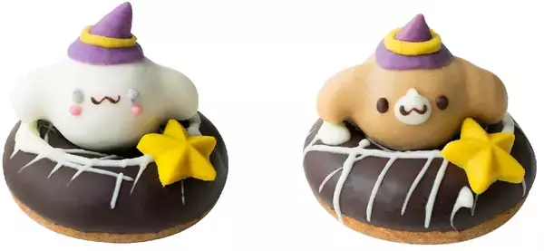 『サンリオ』シナモン＆カプチーノのハロウィーンドーナツが登場！かぼちゃ・むらさきいも使用の秋らしさ満点スイーツ