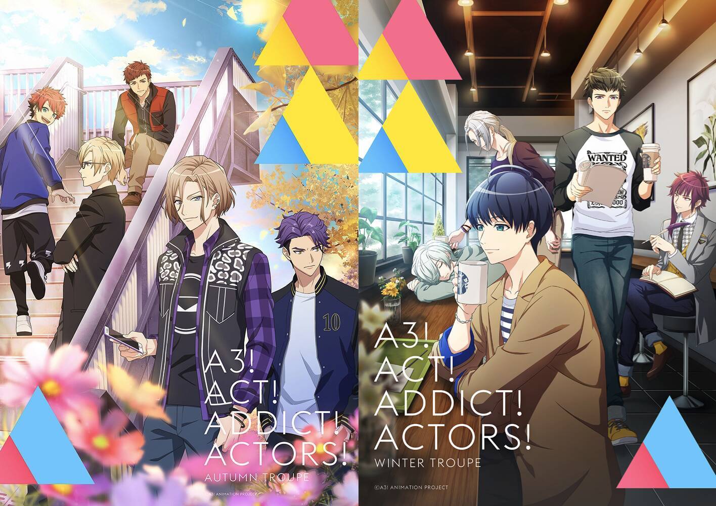 アニメ A3 秋組ユニットテーマ曲を使用したseason Autumnのpv公開 東京 大阪では交通広告とアドトラックも展開 年10月6日 エキサイトニュース