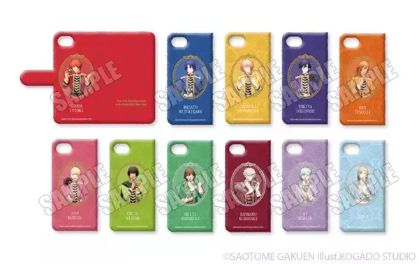 「『うたプリ』パスケース&手帳型スマホケースが新登場！王子様のような衣装のST☆RISHとカルナイに注目」の画像