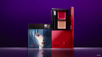 綾波レイ“初めての口紅”『エヴァ』x「KATE」コラボ商品発売決定！唇をいたわりながら美しく見せるルージュ