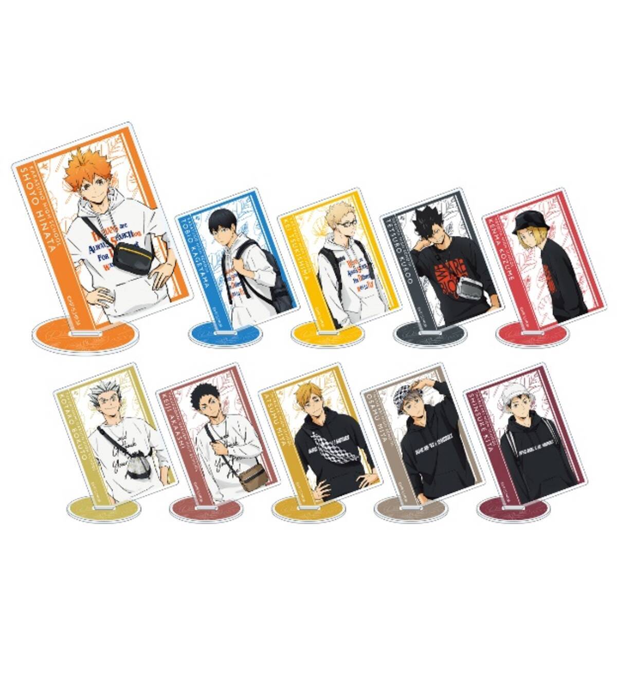 ハイキュー お揃いのトップスに身を包んだ描き下ろしイラスト使用グッズ登場 Box特典も充実 年10月10日 エキサイトニュース