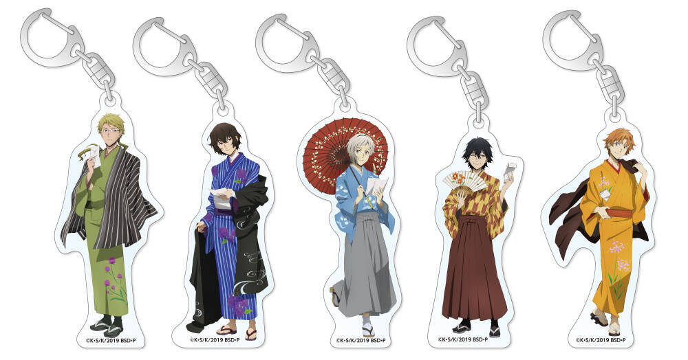 『文スト』和服姿の武装探偵社メンバーが切手になって登場！切手シート、クリアファイル、ポストカードのセット商品