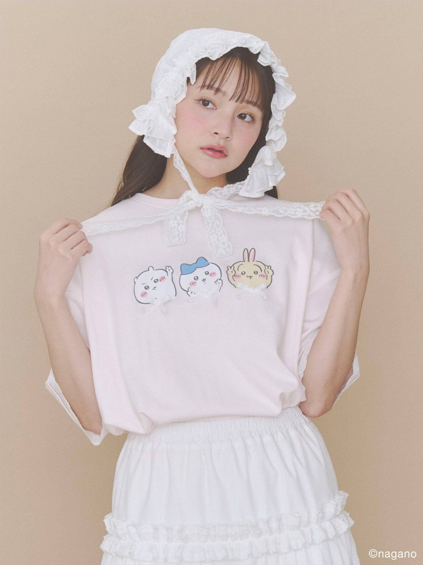 『ちいかわ』×merry jennyコラボが7月15日発売！ちいかわ達の立体マスコット付きリボントート＆ゆめかわTeeが登場