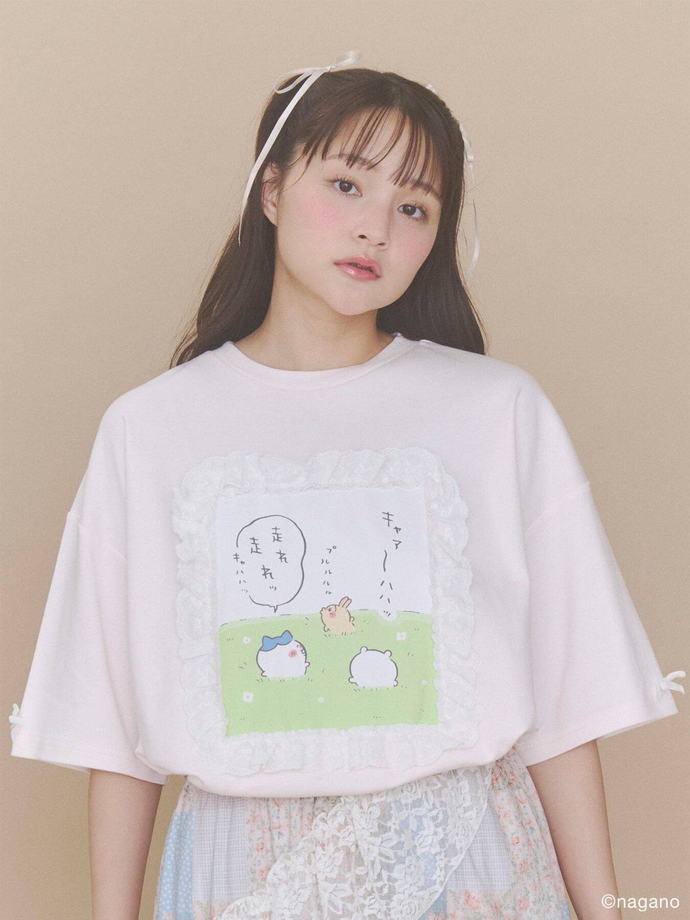 『ちいかわ』×merry jennyコラボが7月15日発売！ちいかわ達の立体マスコット付きリボントート＆ゆめかわTeeが登場