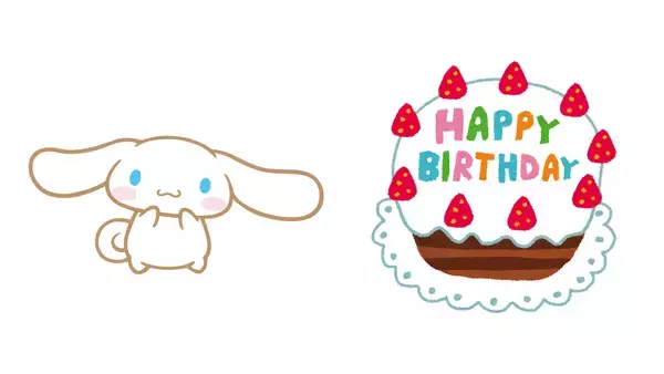 「「サンリオ」シナモンの誕生日を仲間たちがお祝い！可愛すぎるイラストに「心臓止まった」」の画像