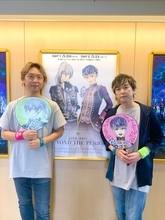 映画『アイナナ』舞台挨拶にRe:vale登場！楽屋では保志総一朗さんを“百カラー”ケーキでお祝い