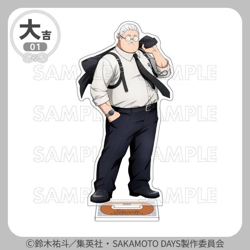 『SAKAMOTO DAYS』坂本＆シンがハーネス姿で色気全開♪まるくじ9月4日発売、描き下ろしアクスタ全7種