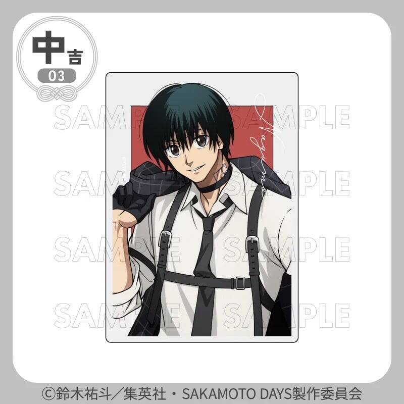 『SAKAMOTO DAYS』坂本＆シンがハーネス姿で色気全開♪まるくじ9月4日発売、描き下ろしアクスタ全7種