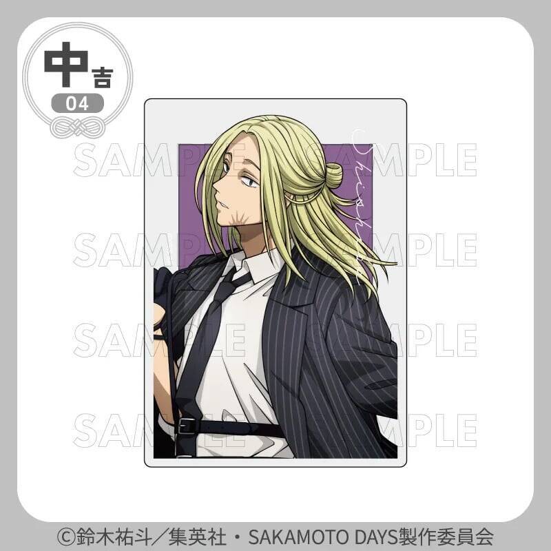 『SAKAMOTO DAYS』坂本＆シンがハーネス姿で色気全開♪まるくじ9月4日発売、描き下ろしアクスタ全7種