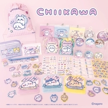 ダイソーに「ちいかわ」限定グッズが新登場！巾着・缶バッジ・ステッカーなど豊富なラインナップ