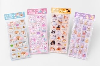 宝島社トイズ初の立体シール！『ねないこ だれだ』光るシールと「ぷにぷく」「ほわぷく」4種が登場