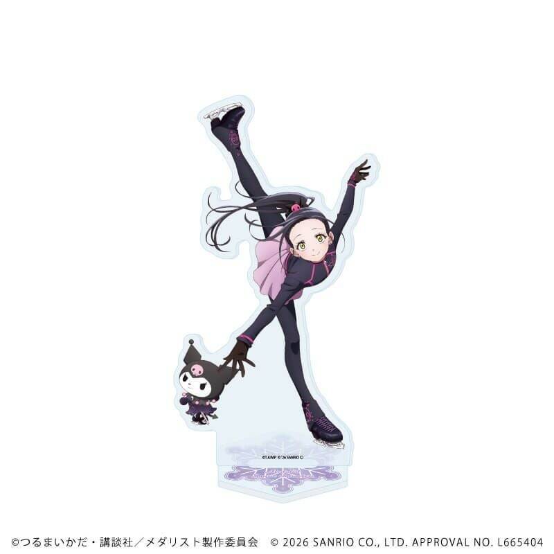 「メダリスト×サンリオキャラクターズ」コラボグッズが発売決定！缶バッジ・アクスタ・クリアファイルなど全21種がかわいすぎる