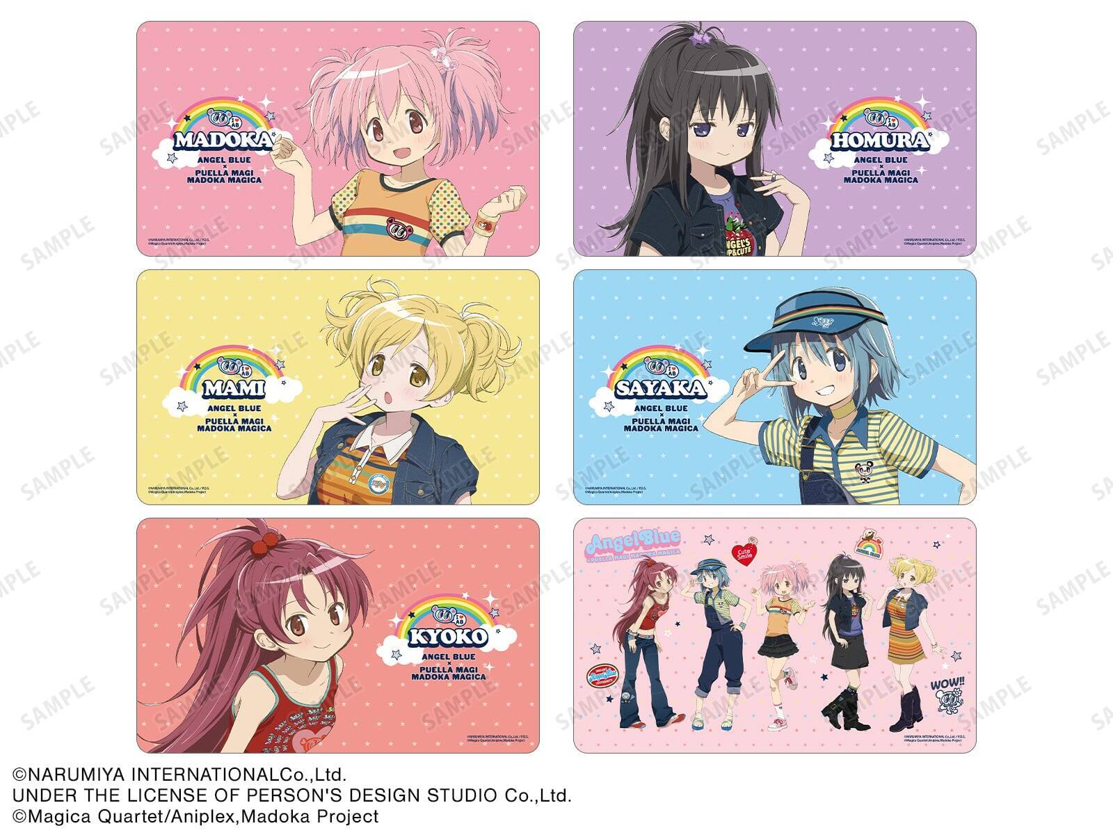「まどマギ×ANGEL BLUE」まどか＆ほむらの私服が尊い♪描き下ろしグッズ全15種が8月26日登場