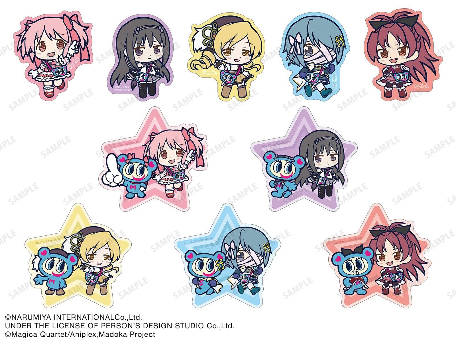 「まどマギ×ANGEL BLUE」まどか＆ほむらの私服が尊い♪描き下ろしグッズ全15種が8月26日登場