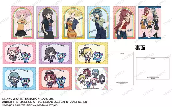 「「まどマギ×ANGEL BLUE」まどか＆ほむらの私服が尊い♪描き下ろしグッズ全15種が8月26日登場」の画像