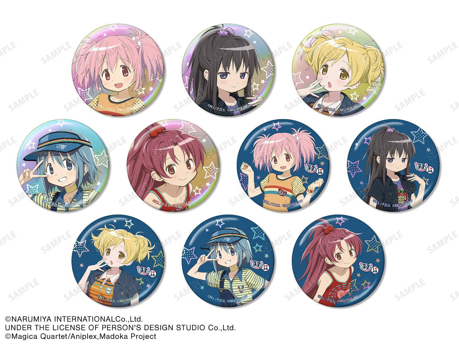 「まどマギ×ANGEL BLUE」まどか＆ほむらの私服が尊い♪描き下ろしグッズ全15種が8月26日登場