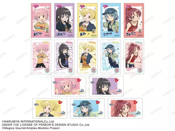 「「まどマギ×ANGEL BLUE」まどか＆ほむらの私服が尊い♪描き下ろしグッズ全15種が8月26日登場」の画像