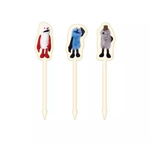 「『パペットスンスン』初のHappyくじが5月29日スタート！録り下ろしボイス付きぬいぐるみやおしゃべり時計など全10等級」の画像