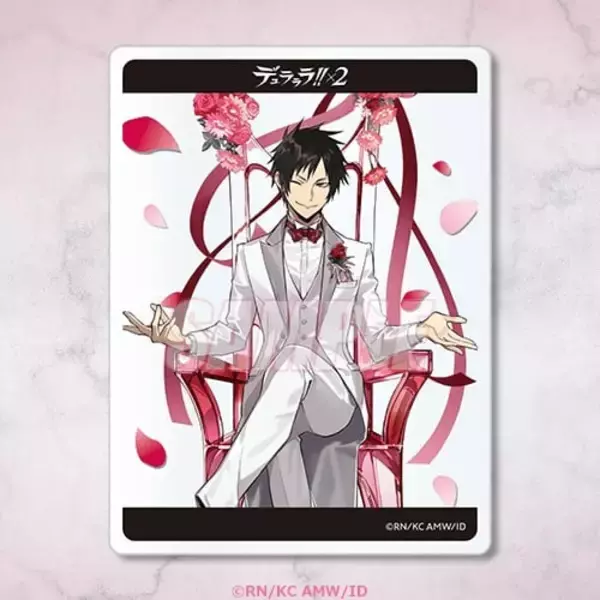 「『デュラララ!!×２』折原臨也生誕祭2026くじが登場！藤未都也＆くるみつ描き下ろし臨也が美しすぎる」の画像