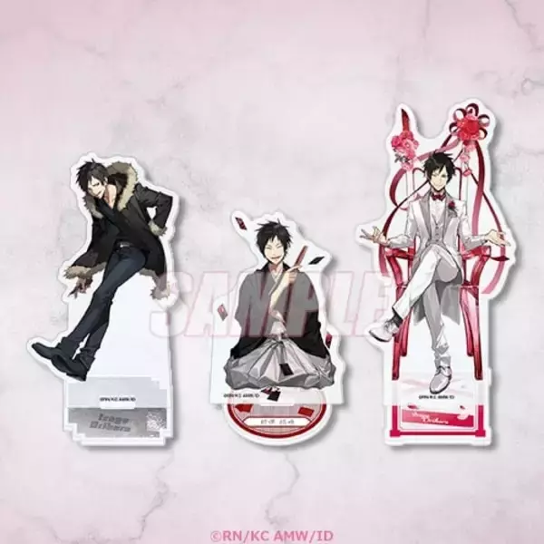 「『デュラララ!!×２』折原臨也生誕祭2026くじが登場！藤未都也＆くるみつ描き下ろし臨也が美しすぎる」の画像