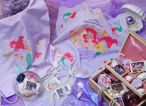 「『リトル・マーメイド』カフェが東京・大阪・名古屋に登場！キャラや名シーンの映えメニュー展開」の画像