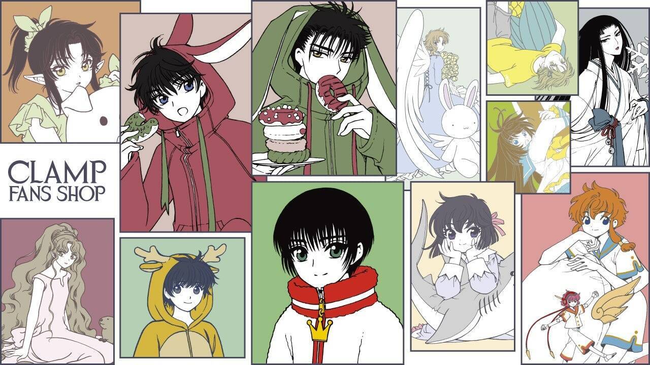 「CLAMP FANS SHOP」が4月1日にグランドオープン！さくらちゃん着せ替えぬいぐるみや満月モチーフの原作グッズが続々登場
